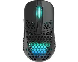 CHERRY Xtrfy M42 RGB, Ambidextre, Optique, RF sans fil + USB Type-C, 19 000 DPI, Wit