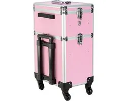 Trousse de coiffeur - trousse à maquillage maquillage - trousse à maquillage - trousse de beauté - rose