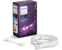 Philips Hue Lightstrip Plus uitbreiding 1 meter - White and Color Ambiance - Wit - 11,5W - Bluetooth - V4