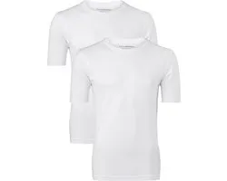 Casa Moda  T-shirts (2-Pack) - O-neck - wit -  Maat L