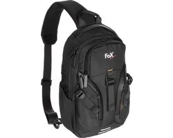 Fox outdoor One strap rugzak / sling bag 7l, zwart