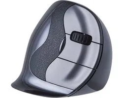Evoluent Verticale Muis D – Draadloos – Small – Uitvinder van de Verticale Muis – Ergonomisch Gevormd voor Comfort – Vermindert Polsbelasting – 4 DPI Standen – 6 Instelbare Knoppen (Windows)