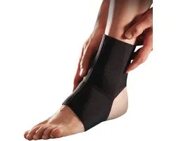 Thuasne Neopreen Enkelbrace - S - Universeel - Zwart