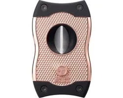Sigarenknipper Colibri SV-Cut rosé goud - zwart