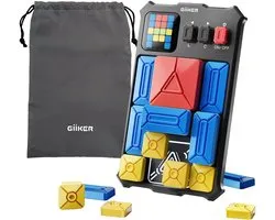 GiiKER Super Slide puzzelspellen - Originele 500+ uitdagingen hersenkrakerpuzzel - Speelgoed voor kinderen tieners - Reisspellen - Verjaardagscadeaus voor jongens en meisjes - Activiteiten voor roadtrips