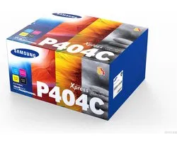 Samsung Pack de 4 cartouches de toner CLT-P404C noir/cyan/magenta/jaune
