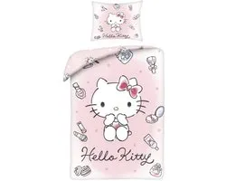 Hello Kitty Dekbedovertrek Beauty - 140 x 200 + 70 x 90 cm - Polyester