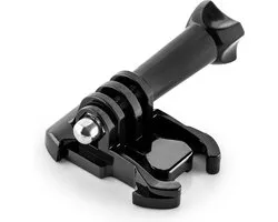 MOJOGEAR P06 GoPro quick release buckle mount + vis - Fixation pour casque/poitrine - Zwart