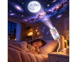 Galaxy Projector - Premium 13-in-1 Projectorlamp - Sterren projector - Sterrenprojector Planetarium - Sterrenhemel - Nachtlampje - Sterrenhemel Projector - Sterrenlamp - Galaxy Lamp - Dimbaar - Vele kleuren - USB Nachtlampje - Mobstore