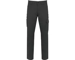 Coupe du monde. Designed To Work Pantalon stretch en coton unisexe WK709 - Dark Grey - 50 NL (44 FR)