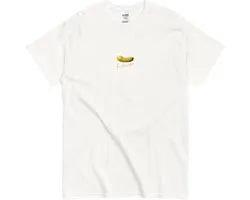 Pickle Lover T Shirt - Dames en Heren - Grappig Augurk Design - Minimalistisch - Wit - 3XL
