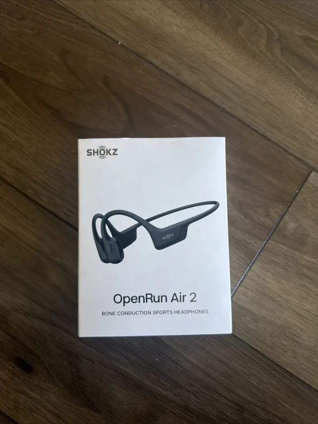 Shokz OpenRun Air 2 Wireless Bone Conduction Open-Ear Bluetooth Sports