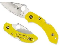 Spyderco Zakmes Salt Dragonfly 2 Yellow H-1 PE