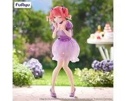 Statue en PVC The Quintessential Quintuplets Trio-Try-iT Nakano Nino Robe Pastel Ver. 21 cm