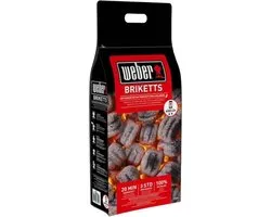 Weber – 17591 – Houtskoolbriketten – 8 kg – Herverpakbaar