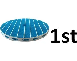 1x filtre d'humidification adapté à une utilisation dans les purificateurs d'air et humidificateurs Philips 2-en-1 séries 3000i et 3000. Le filtre peut être utilisé à la place du filtre humidificateur Philips FY3435/30