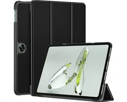 Cazy tablet Hoes geschikt voor OnePlus Pad Go - TriFold Bookcase - Zwart