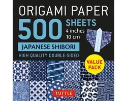 Origami Paper 500 sheets Japanese Shibori 4" (10 cm)