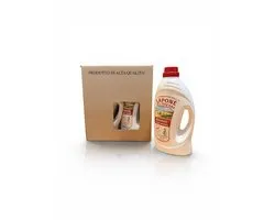 Sapone di Toscana Wasmiddel Fiori Bianchi e Iris - 4x 1.85L - Voor alle type Wasgoed - Italiaanse Luxe Wasmiddel - 160 Wasbeurten