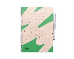MOYU - Flashy Moss Notebook - Carnet effaçable A5 Hardcover