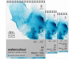 Winsor & Newton Watercolour Blok A4 Spiraal