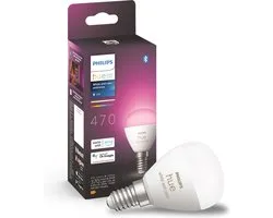Philips Hue White and Color ambiance Sphérique - Ampoule connectée E14, LED, E14, 2000 K, 6500 K, 470 lm, 5,1 W