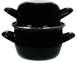 Moule à moules Cosy & Trendy Ø 18 cm - Noir - Convient pour l'induction