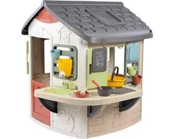 Smoby - Maison de jeu avec cuisine de boue - 16 accessoires inclus - jeu de rôle créatif