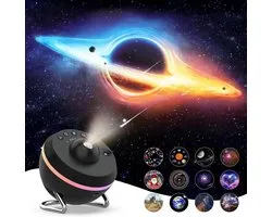 Plafond Sterrenhemel Projector, HD Planetarium Projector met Verstelbare Focuslens, Nachtlamp Projector Geschikt voor Kinderen, Volwassenen, Kerstcadeaus