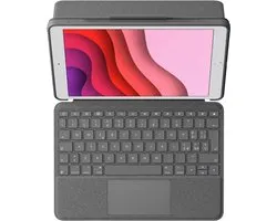 Bluetooth Keyboard with Support for Tablet iPad Logitech ComboTouch QWERTY Graphite Italian (Refurbished B)