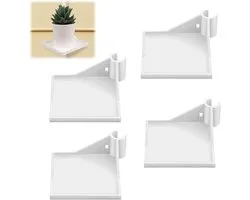 Inova Plus - Kweektent hoekframe met planken - Ideale groeitent voor de hobbytuinier - Incl. opslagplanken - 4-delig pakket
