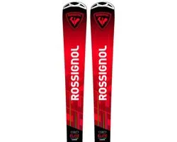 Rossignol Hero Elite ski's met Konect binding, rood