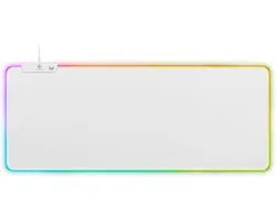 Deltaco GAM-079-W tapis de souris Blanc