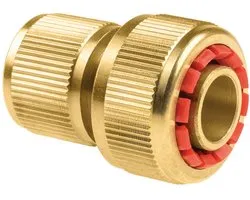 Cellfast BRASS Serie - Snelkoppeling - 3/4" - Messing - Stopfunctie