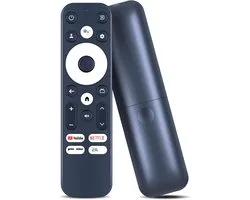 Afstandsbediening, compatibel met Strong SRT41 4K UHD Google TV Stick, voor Strong LEAP-S3, Leap-S3 Ultimate 4K UHD Google TV Streamingbox