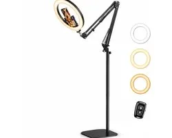 Ringlamp met Statief - Ring Light - Verstelbaar - Led Verlichting