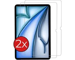 Screenprotector - 2 Stuks - Geschikt voor Apple iPad Air (2024/2025/2026) - 11 inch - Extra Sterk - Beschermglas - Gehard Glas - Tempered Glass - Screen Protector