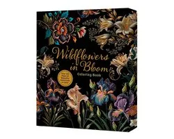 Chartwell Deluxe Spredges Editions- Wildflowers in Bloom Coloring Book