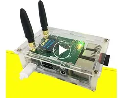 Volledig Nieuwe Verbeterde Duplex DMR Hotspot WLAN Ethernet-poort Geassembleerde Radiostation WiFi Digitaal Stemmodem Ondersteuning DMR Dstar YSF P25 Fusion Antenne Twee Kleuren