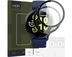 Hybride - Glas - Hofi Hybrid Pro+ 2-PACK Garmin Vivoactive - 5 - Zwart