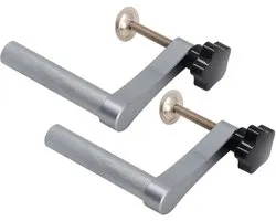 Naroote Bankklemmen Set (2 Stuks) 20mm Aluminiumlegering Verstelbare Benchtop Quick Clamp Dog Clamp voor Houtbewerking - ShopVlot