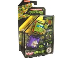 TMNT Battle Cube - Leo VS Shredder - Battle Fidget Set