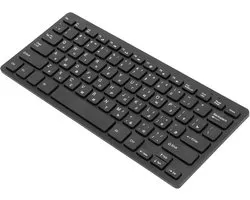 Compact USB Bedraad Toetsenbord met 78 Toetsen - QWERTY/AZERTY Layout Geschikt voor PC en Laptop
