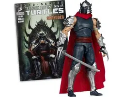 Figurine articulée Teenage Mutant Ninja Turtles de McFarlane Toys - Shredder avec perforatrices de Page de BD