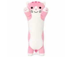 Topknuffels® Kat Squishy Roze Pluche Knuffel 22 cm - Speelgoed Knuffels voor Kinderen Jongens Meisjes - Cat Kitten - Kawaii Kussen
