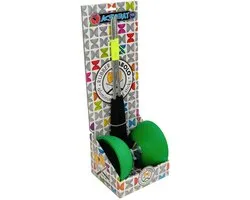 Diabolo vert avec baguettes en aluminium - diamètre 105 mm