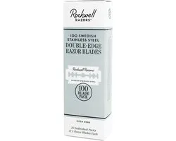 Rockwell Razor Blades (100 pieces) | Double Edge Razor Blades