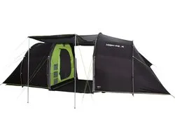 High Peak Tauris 6 - Tunneltent - 6-Persoons - Donkergrijs