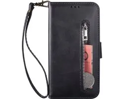 Bookcase Convient pour Huawei Mate 20 Pro - Zwart - Étui Portefeuille - Portefeuille