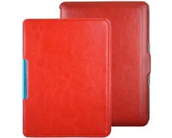 Kobo Glo HD Hoes - E-reader Cover - Bescherming E-reader - Automatische Slaapfunctie - 6 inch - Rood